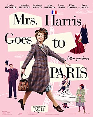 Poster for Mrs Harris Goes to Paris
